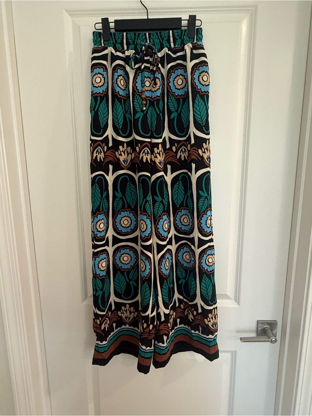 House of Harlow 1960 Pattern Wide Leg Pants